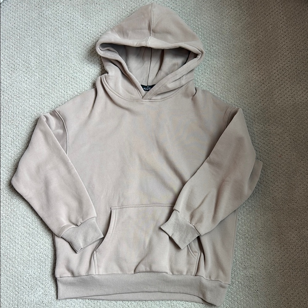 Women’s Trendy Queen Oversized Tan Hoodie